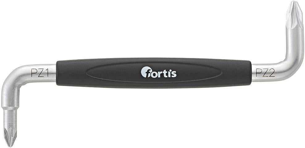 Surubelnita 90/180˚ PZ1+PZ2x100mm, FORTIS