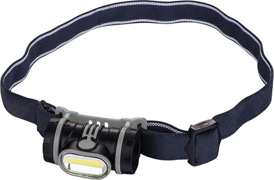 Lanterna frontala cu LED, 150lm, inclusiv 3 baterii AAA/LR03, FORTIS