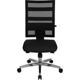 Scaun rotativ de birou model X-Pander, negru, spatar 600 mm, reglabil pe inaltime si inclinare, TOPSTAR - sefira.ro