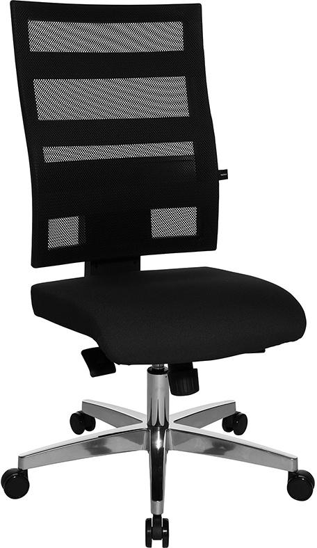 Scaun rotativ de birou model X-Pander, negru, spatar 600 mm, reglabil pe inaltime si inclinare, TOPSTAR - sefira.ro