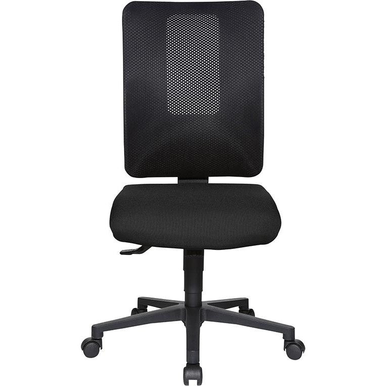 Scaun pivotant de birou model Open X (N), negru, spatar 580 mm, TOPSTAR - sefira.ro