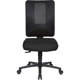 Scaun pivotant de birou model Open X (N), negru, spatar 580 mm, TOPSTAR - sefira.ro