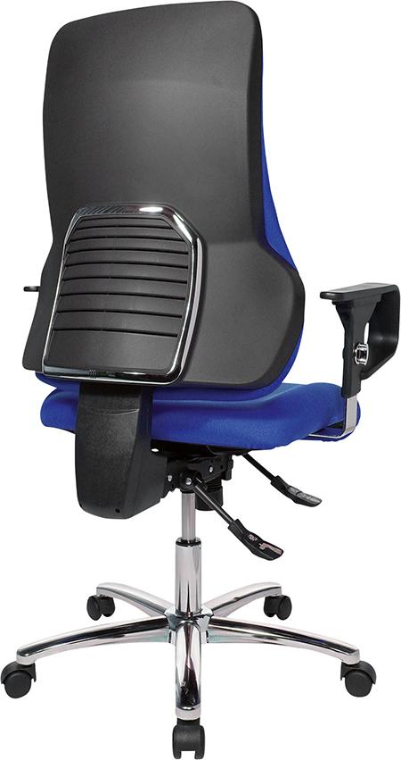 Scaun pivotant de birou model Sitness 55, negru, spatar 600 mm, TOPSTAR - sefira.ro