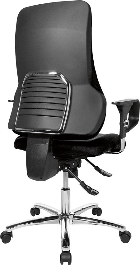 Scaun pivotant de birou model Sitness 55, negru, spatar 600 mm, TOPSTAR - sefira.ro
