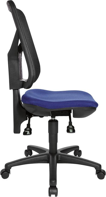 Ergo Net swivel chair black/black, Netzr.