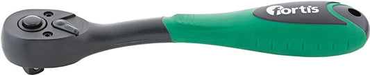 3/8" ratchet driver, length 200mm, 72 teeth, FORTIS