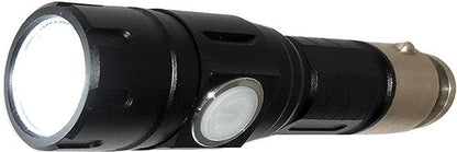 Rechargeable LED flashlight, 12 V