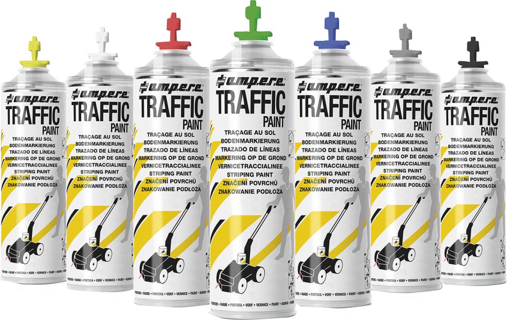 Spray de marcare a podelei Traffic 500ml gri