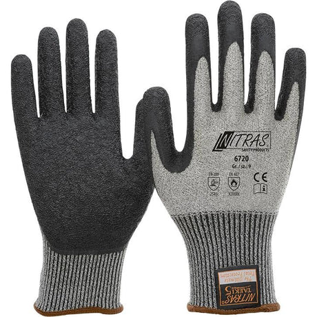 Manusi de protectie impotriva taierii, 6720 TAEKI, marimea 8, NITRAS - sefira.ro