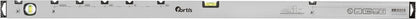 Electrician's spirit level 120cm, FORTIS