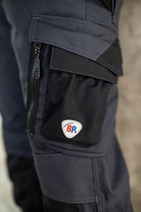 Pantaloni de lucru 1998 570, marimea 48, negru, BP - sefira.ro