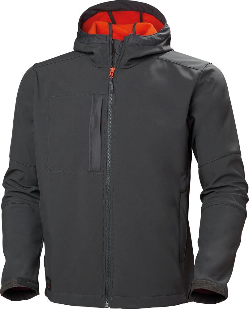 Jacheta softshell Kensington, marime S, gri, HELLY HANSEN