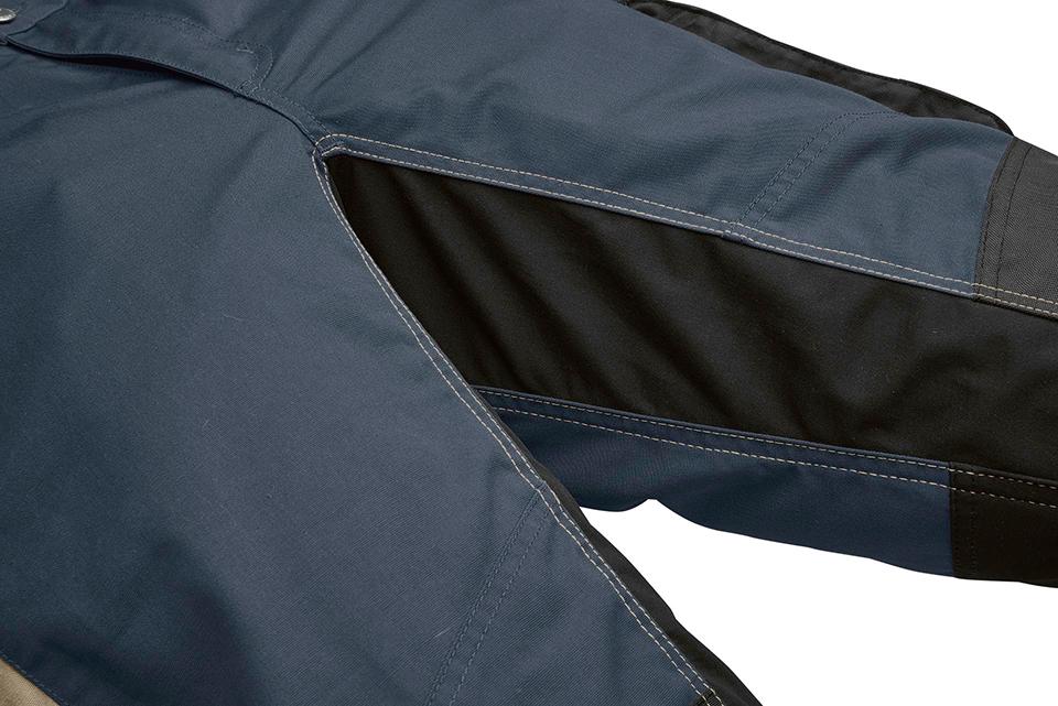 Pantaloni B Flexolution marimea 48, albastru/gri/antracit - sefira.ro