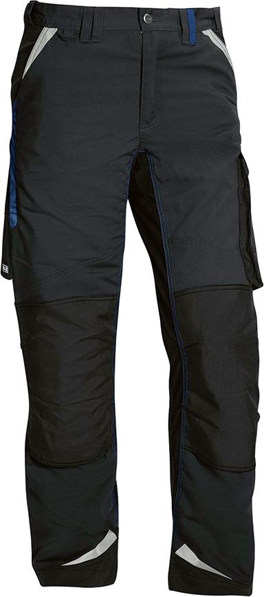 Pantaloni B Flexolution marimea 48, albastru/gri/antracit - sefira.ro