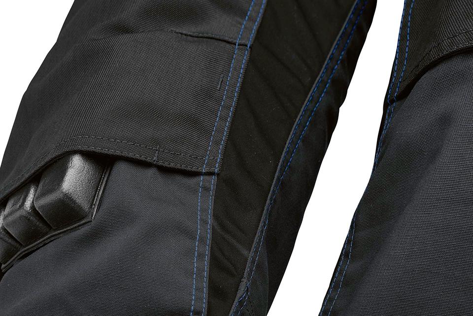 Pantaloni B Flexolution marimea 48, albastru/gri/antracit - sefira.ro