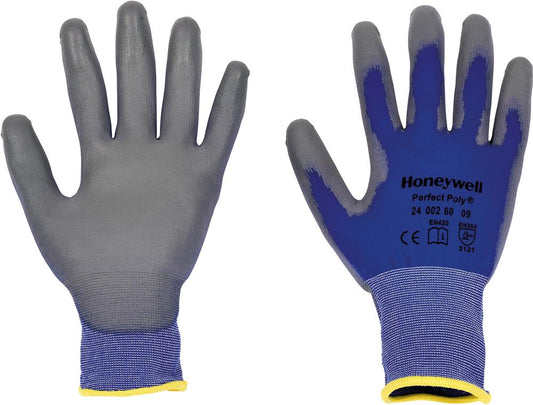 Perfect Poly® Skin protective textile gloves, PU coating, size 7, HONEYWELL