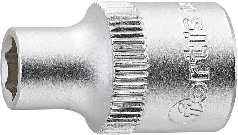 Socket wrench 3/8" 6mm, 6 edges, FORTIS