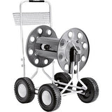 Carucior metalic pentru furtun, cu tambur, Jumbo, 165m 1/2" sau 75m 3/4", CLABER - sefira.ro