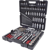 Set chei tubulare 1/4"+3/8"+1/2", Nr. 917.0216, 216 piese, KS TOOLS - sefira.ro