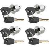 Set de incuietori cu cilindru pentru carucioare de atelier, 4 buc - sefira.ro