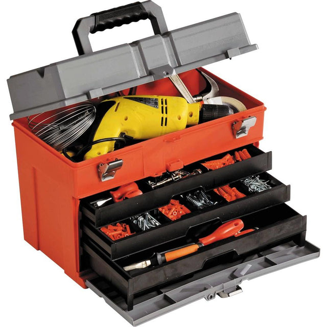 Geanta pentru scule 855, cu sertare, 440x300x250mm, PLANO - sefira.ro