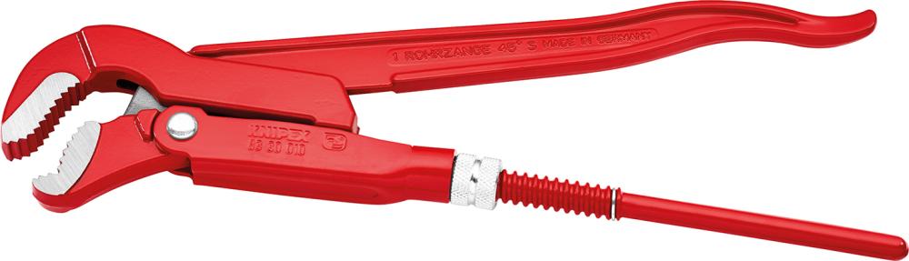 Pipe pliers with S-shaped jaws, No. 83 30, 1/2 inch, 245mm, KNIPEX