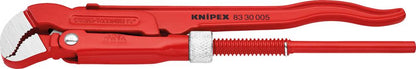 Pipe pliers with S-shaped jaws, No. 83 30, 1/2 inch, 245mm, KNIPEX