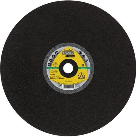 Disc de debitare pentru otel si inox, 300x3.5x20mm, drept, KLINGSPOR - sefira.ro