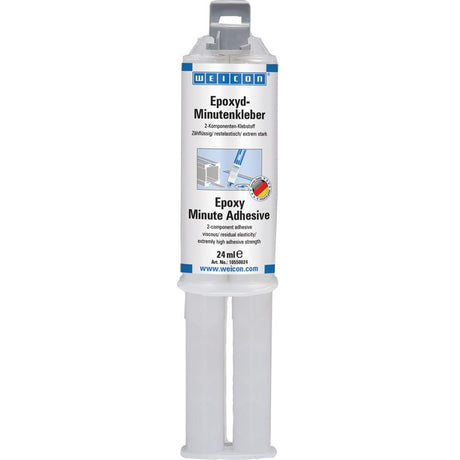 Adeziv epoxidic cu intarire rapida, cartus dublu, 0.024 l, transparent, WEICON - sefira.ro
