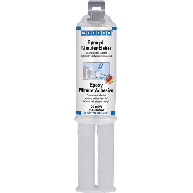 Adeziv epoxidic cu intarire rapida, cartus dublu, 0.024 l, transparent, WEICON - sefira.ro
