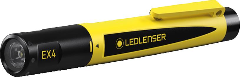 LED flashlight EX4, ATEX-Zone 0/20, 50Lm, 7 hours operation, LEDLENSER