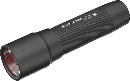 P7 Core LED flashlight, 450lm, with batteries, up to 25 hours, IP54, LEDLENSER