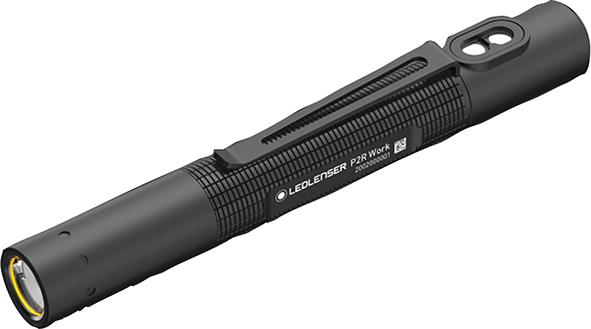 P2R Work LED flashlight, 110lm, rechargeable, up to 7 hours, IP54, LEDLENSER