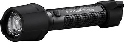 P7R Work LED flashlight, 1200lm, rechargeable, up to 60 hours, IP68, LEDLENSER