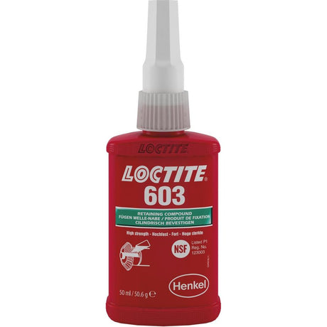 Adeziv pentru fixare LOCTITE 603, cu rezistenta mare, 50 ml, HENKEL - sefira.ro