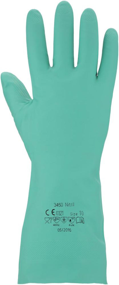 Chemical protection gloves 3450, size 7