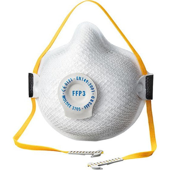 Masca de protectie respiratorie 3705, supapa de climatizare, FFP3 RD, MOLDEX - sefira.ro