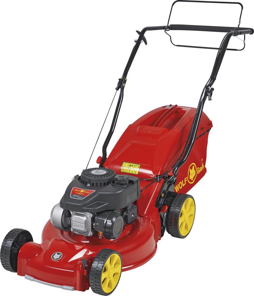 A 4600 A Mașină de tuns gazon pe benzină de 46 cm Articol de achiziție Wolf-Garten