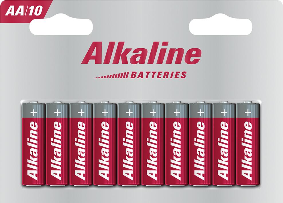 Baterii Alcaline Mignon AA LR 6, blister de 4