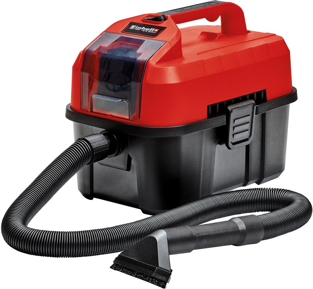 Cordless vacuum cleaner, wet and dry, TE-VC 18/10 Li-Solo, 2m hose, 10 L collection, EINHELL