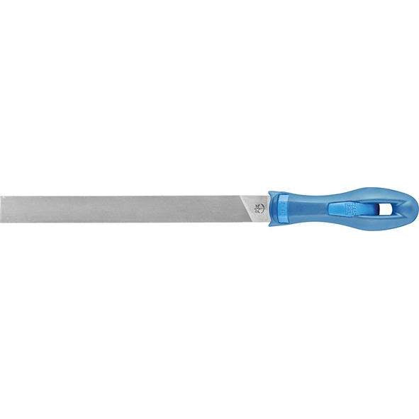 Pila ascutire, lata (dreapta) cu 2 canturi rotunjite, DIN 7262F, 200x20x3.5mm, dantura 2, cu maner, PFERD - sefira.ro