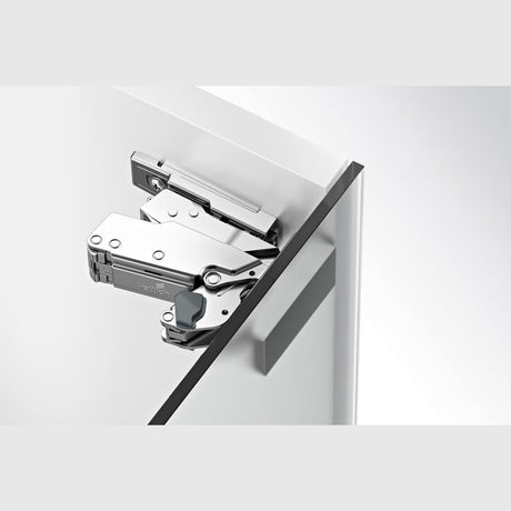 Balama aplicata cu amortizare Sensys 8657i, 165°, pentru aplicatii pe sticla, pentru usi cu grosime 4-8mm, HETTICH - sefira.ro