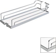 Arena CLASSIC non-slip hanging shelf, 250 x 462 x 106 mm, silver, HETTICH