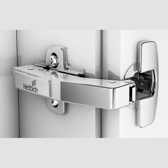 Balama aplicata cu amortizare Sensys 8639i W90, 95°, zincat, cu placa de fixare, baza 4 mm, HETTICH - sefira.ro