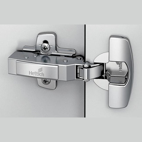 Balama aplicata cu amortizare Sensys 8631i, 95°, zincat, cu placa de fixare, baza 12.5 mm, HETTICH - sefira.ro