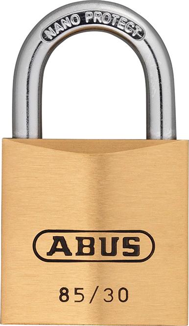 Brass padlock no. 85, 30 mm, security level: 5, ABUS