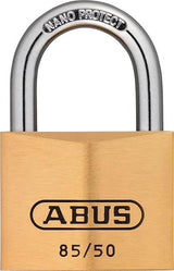 Lacat din alama nr. 85, 30 mm, nivel securitate: 5, ABUS - sefira.ro