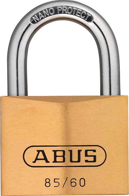 Lacat din alama nr. 85, 30 mm, nivel securitate: 5, ABUS - sefira.ro
