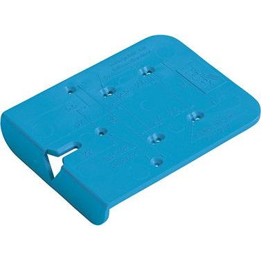 Sablon de gaurire BlueJig, pentru balamale, albastru, din plastic, HETTICH - sefira.ro