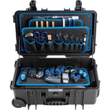 Geamantan pentru scule Jumbo 6600, tip troller, 500x185x285mm, 26.4L, B+W - sefira.ro